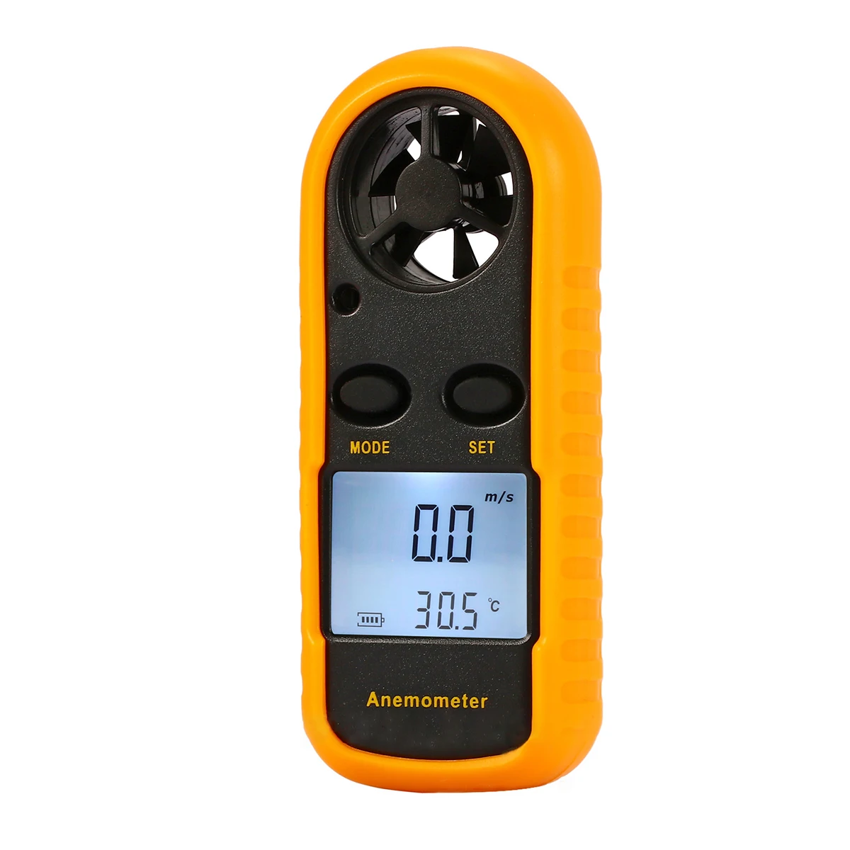Переносной Анемометр Anemometro термометр измеритель скорости ветра Измеритель 30 м/с