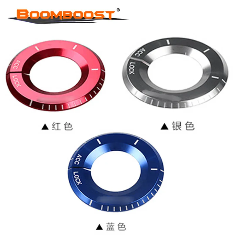

Engine Key Start Aluminum Ignition Switch Decorative Covers Key Hole Start Ring Sticker FOR Benz a class C GLA C260L