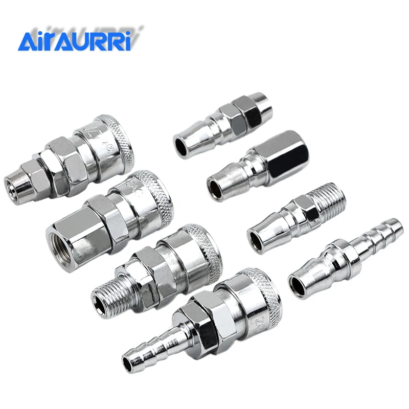 

C type Quick connector High pressure coupling PP SP PF SF PH SH PM SM 20 30 40 work on Air compressor Pneumatic fitting