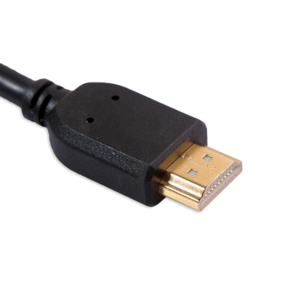 Адаптер с позолоченным штекером на гнездо 12 см 3D 1080P HDMI совместимый удлинитель
