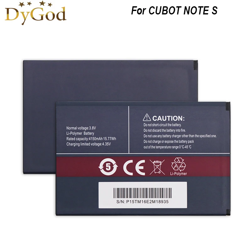 Аккумулятор для Cubot note S 4150 мАч аккумулятор аккумулятора высококачественный|battery
