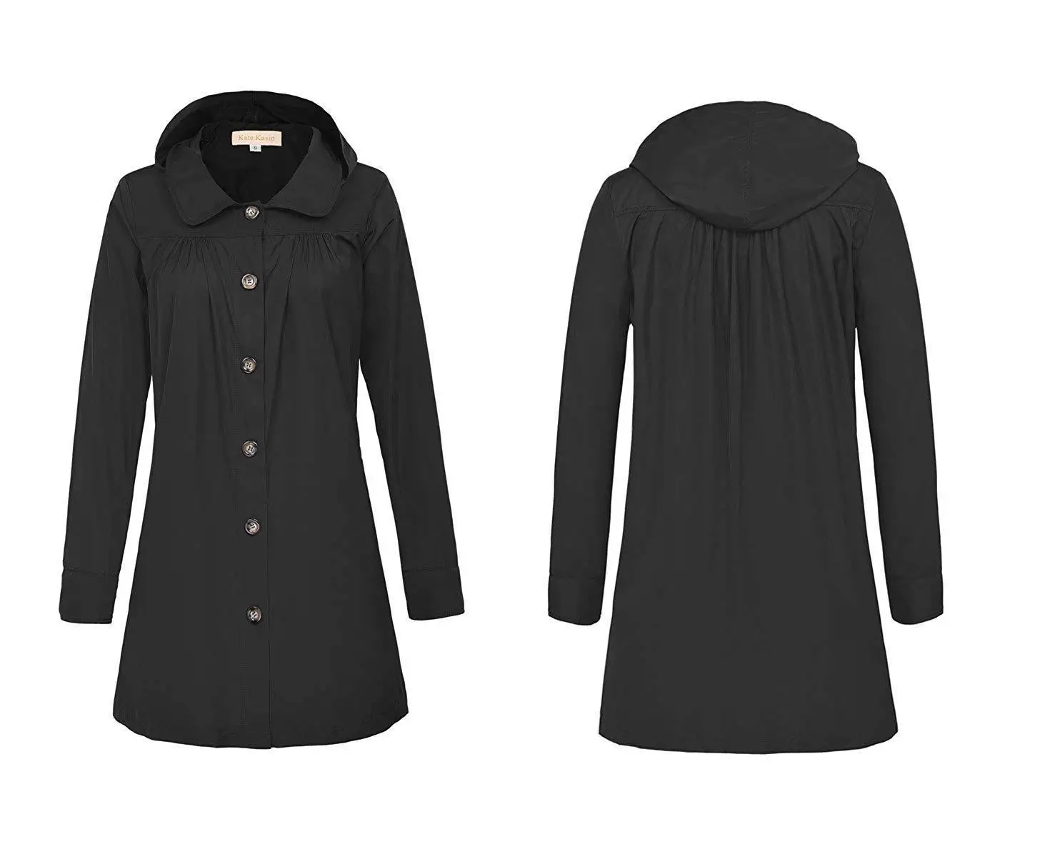 

2019 New Fashion Ladies Women Trench Coat Button Lapel Collar Long Outwear