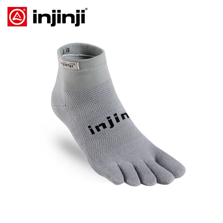 INJINJI пять пальцев кроссовки носки мини команда средний вес шерсть теплая пот и