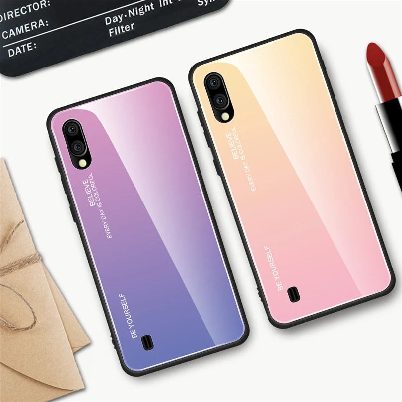 Градиентный телефонный чехол для OPPO R17 R19 Pro R15X F11 K1 Find X Полностью Защитный из