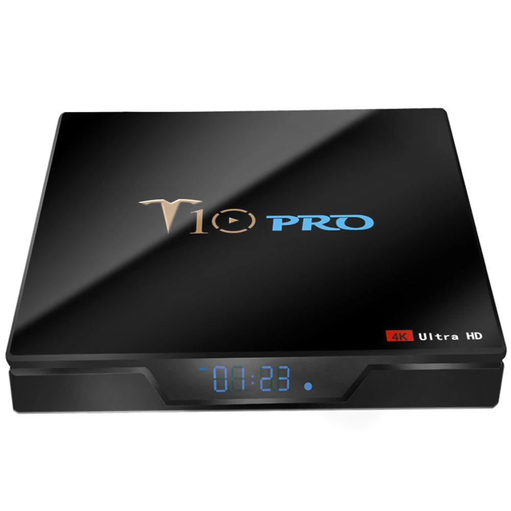 T10 Pro ТВ Box Amlogic S905X2 Android 8 1 4 Гб Оперативная память 32 GB/64 GB Встроенная Смарт Декодер