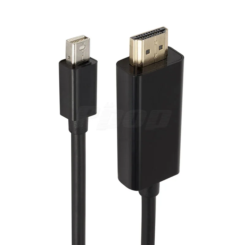 Преобразователь Mini DP-HDMI-compat DisplayPort кабели 1 8 м штекер-штекер Thunderbolt 2 Для iMac MacBook Pro