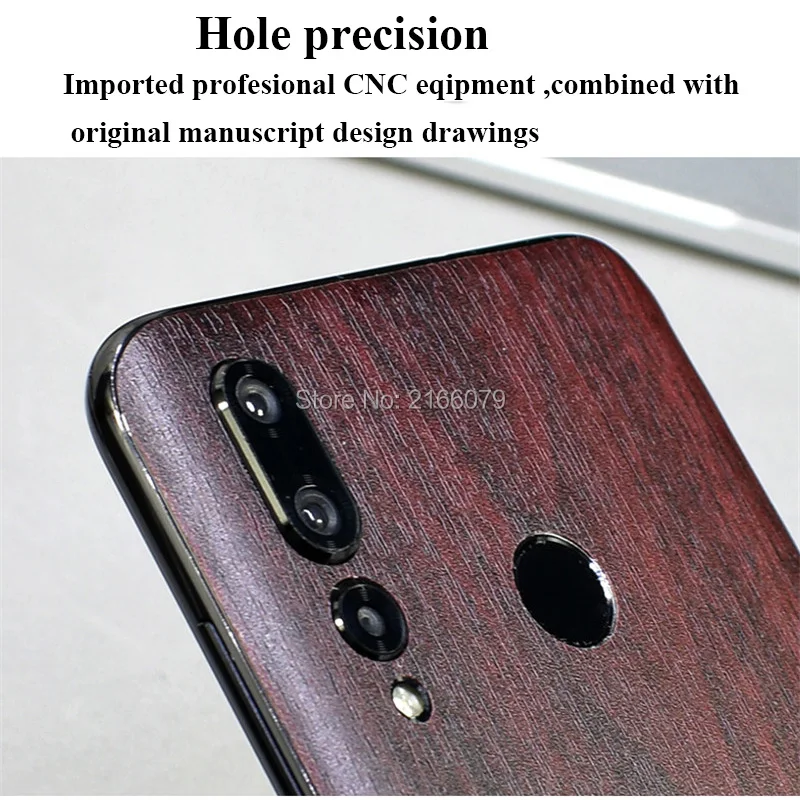 Для huawei Nova 4 3 3i 3e P20 Lite P Smart + Plus задняя крышка 3D Имитация древесины зерна защита