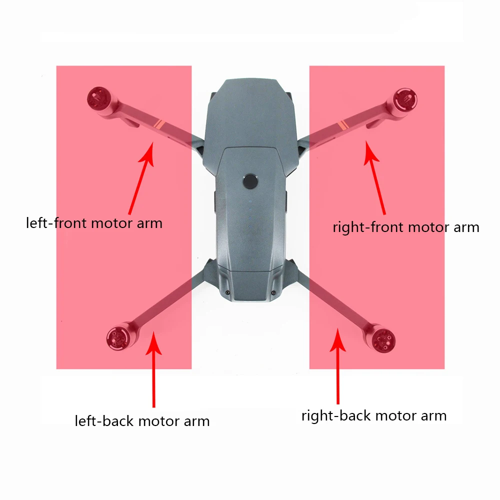 Оригинальный не новый рычаг двигателя DJI Mavic pro запасные части для Pro с кабелем