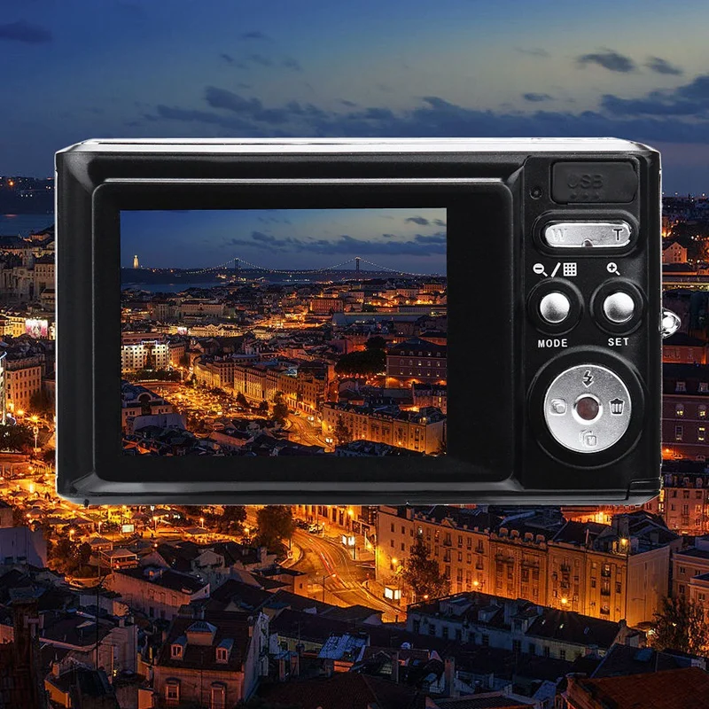 V700 2 4 дюймовый ЖК экран 20Mp 8X оптический зум Цифровая камера телескопический