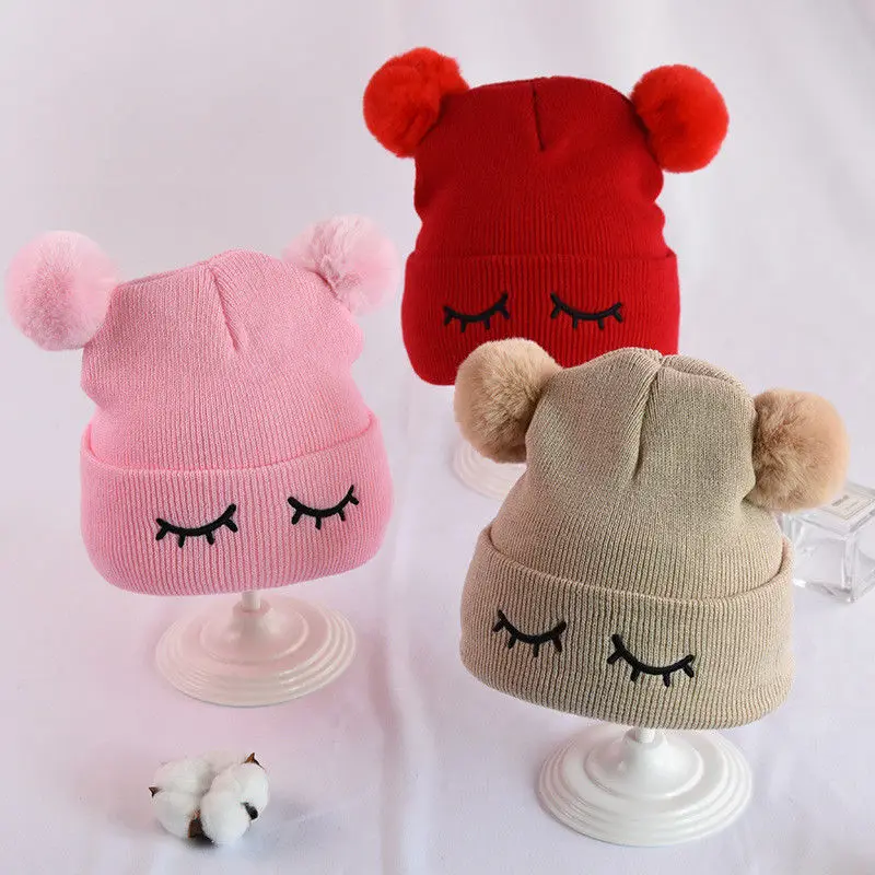 Брендовая зимняя теплая шапка-шарф Pudcoco вязаная шапка с помпоном и кисточкой 2019 |