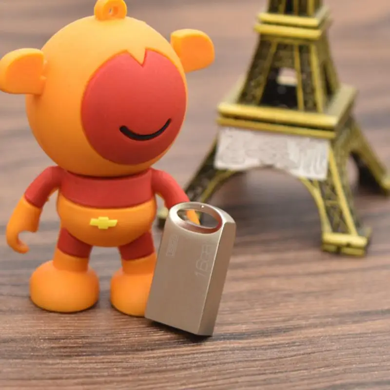 Портативный металлический U диск 32g мини флэш накопитель USB3.0 высокоскоростная
