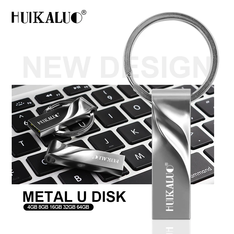 Huikaluo металлический 64 Гб USB флеш-накопитель Бесплатная доставка 4 ГБ 8 16 32 128 chiavetta usb