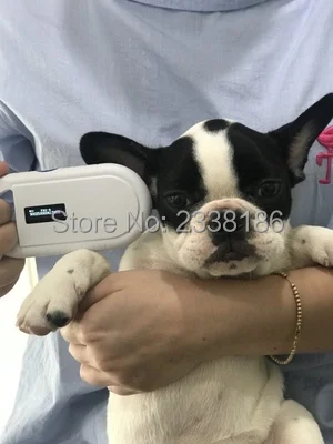 ISO FDX B Pet чип RFID считыватель OLED Дисплей Портативный животный микрочип сканер для