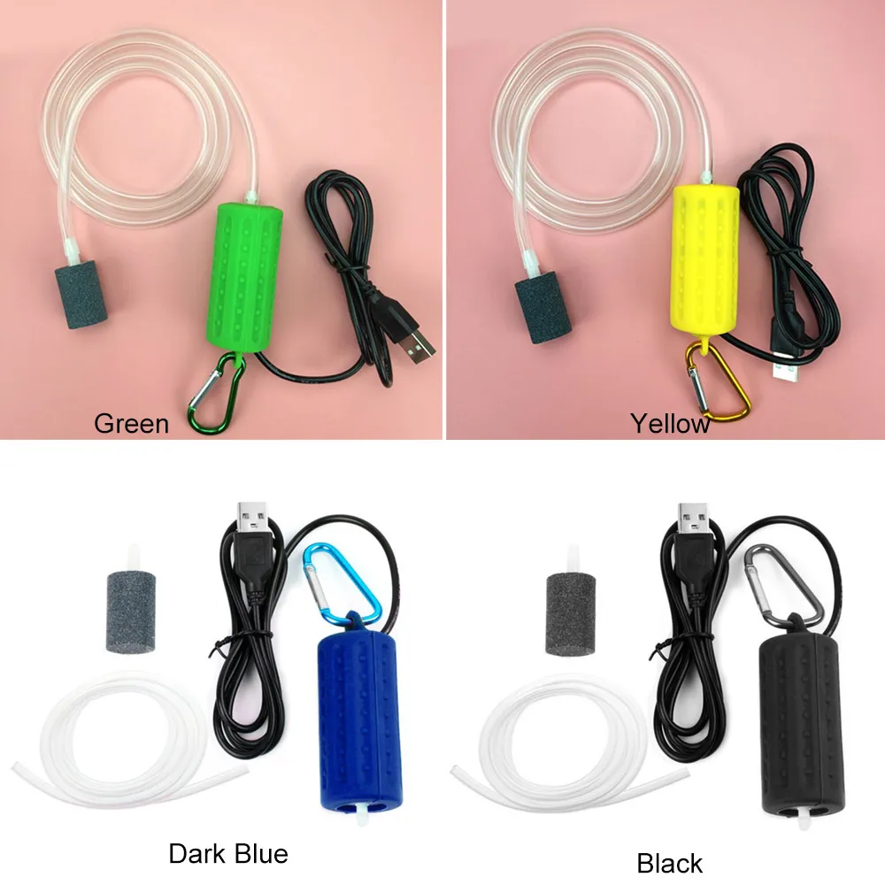 USB кислородный насос сверхтихие аквариумные аксессуары высокой мощности для