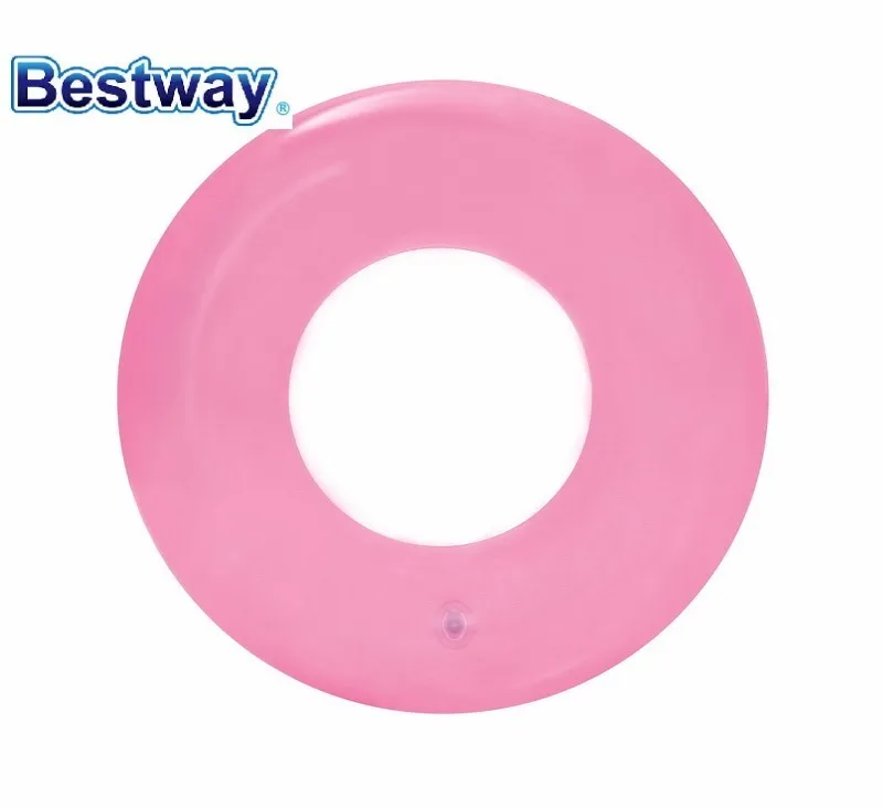 3 шт. Fo 36022 Bestway 51 см просвечивающее кольцо для плавания 20 &quotпрозрачное Надувное