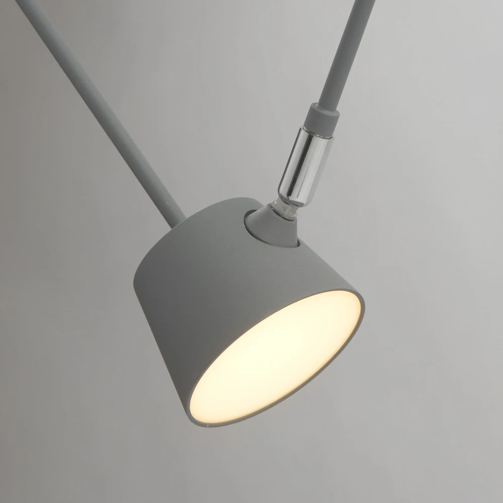 Люстра Хартвиг 2*5W LED 220 V серый