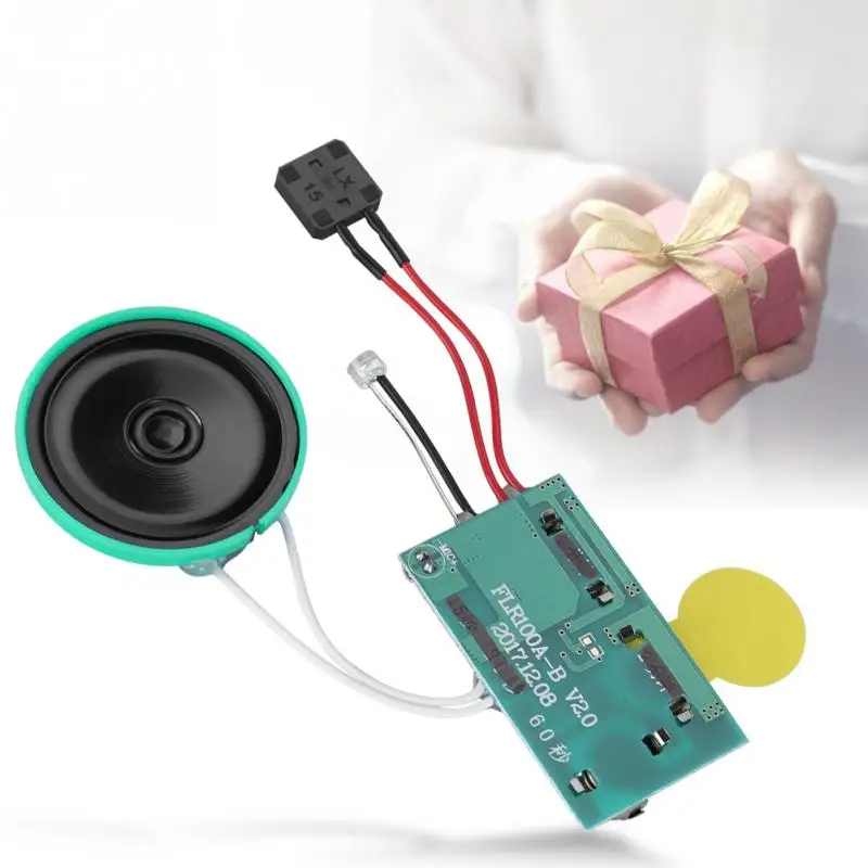 Записываемый чип поздравительной открытки DIY Чип 1 минута записываемый звуковой