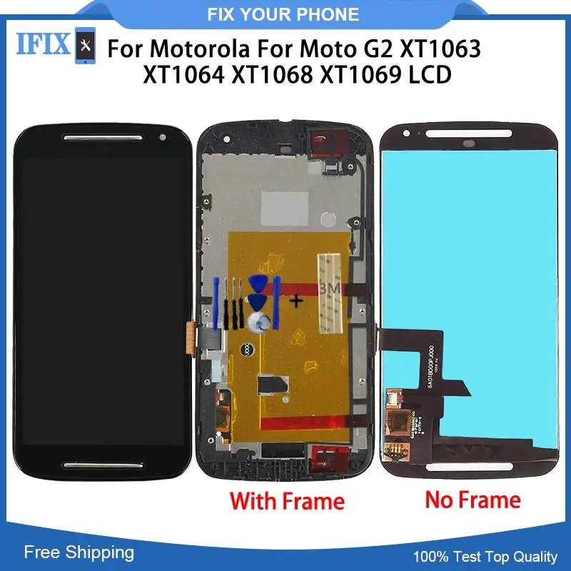Для Motorola для MOTO G2 XT1063 XT1064 XT1068 XT1069 XT1072 ЖК дисплей кодирующий преобразователь