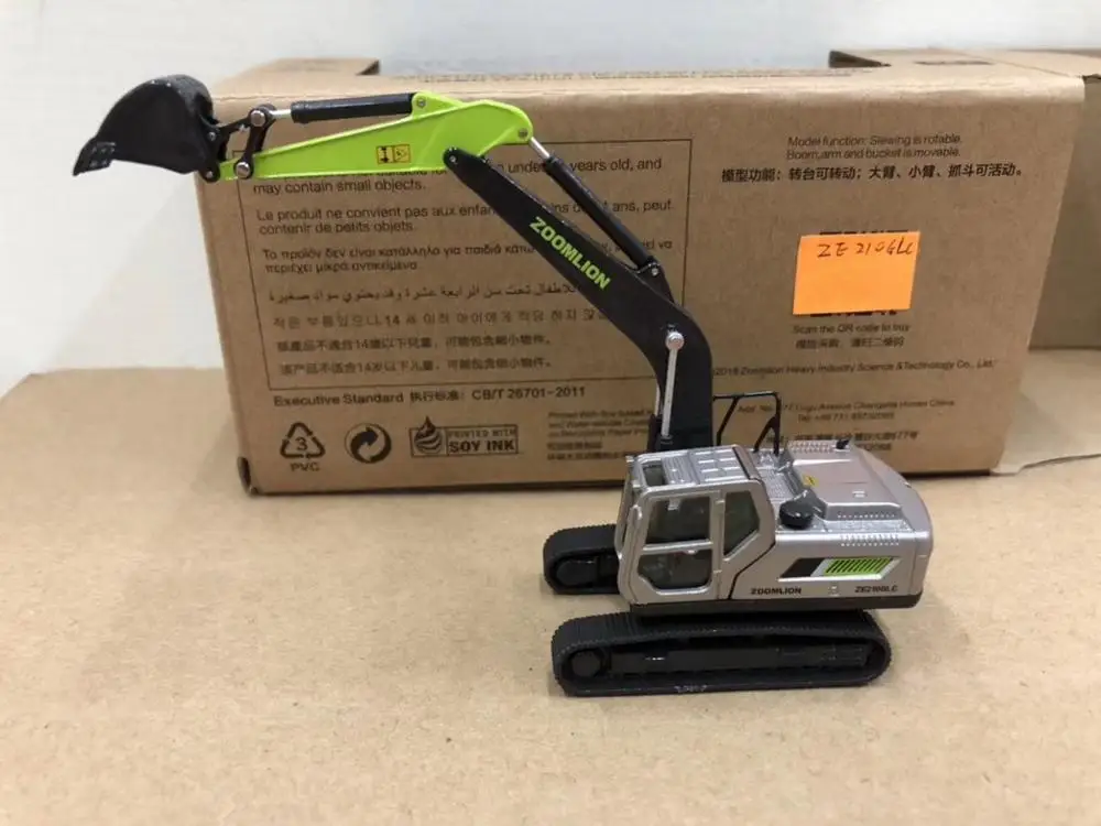

Коллекция моделей гусеничных экскаваторов ZOOMLION ZE210GLC 1/87