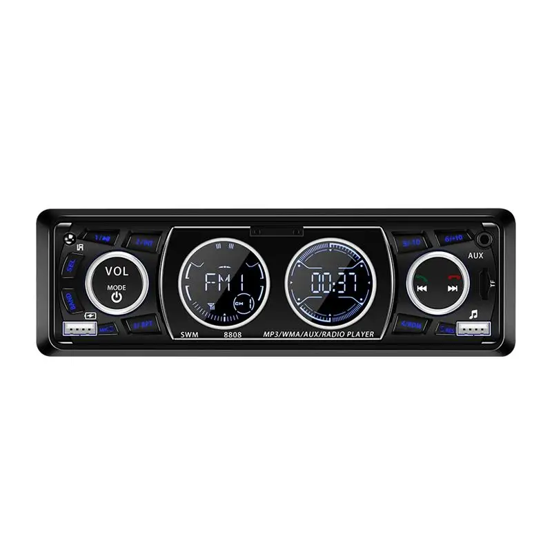 Автомагнитола AOZBZ с Bluetooth mp3 плеером USB зарядкой и поддержкой TF AUX FM