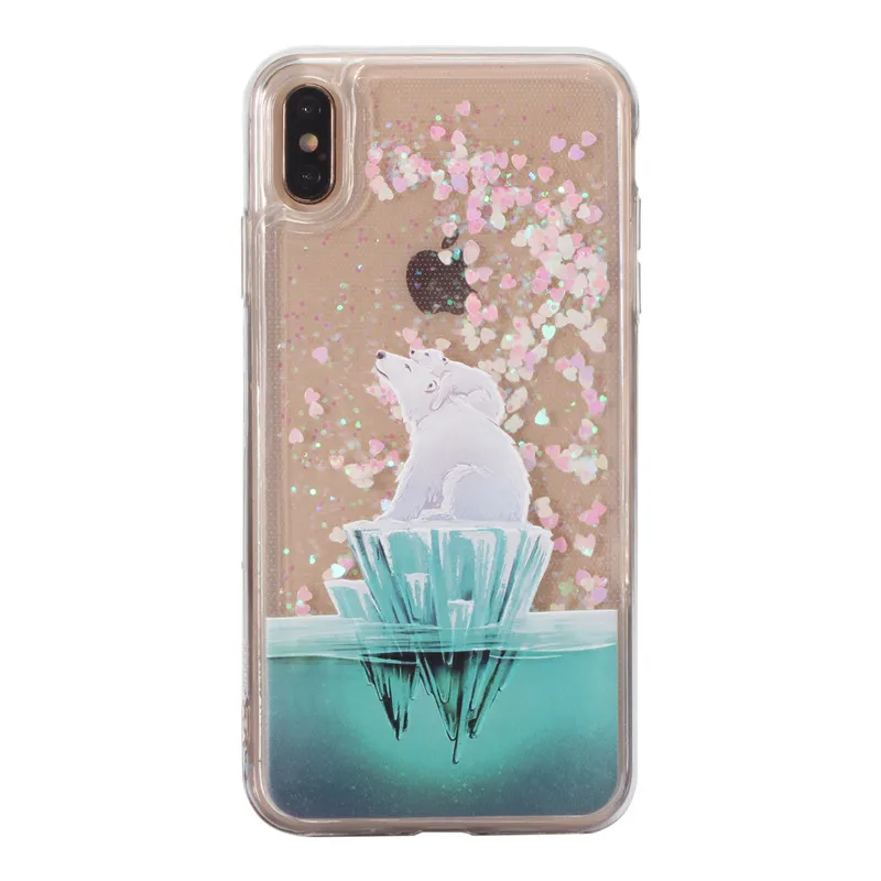 Lovebay Мода 3D рельеф Сердце Звезда снег полярный медведь Рисунок льда животные