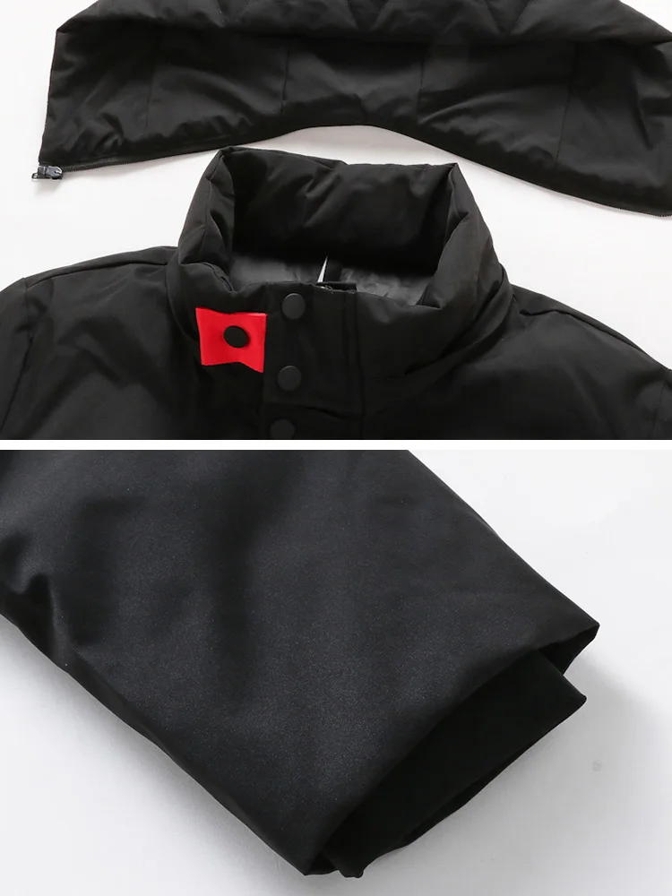 Зимние куртки для мужчин большие размеры 10XL 9XL 8XL XL Длинные ветрозащитные с
