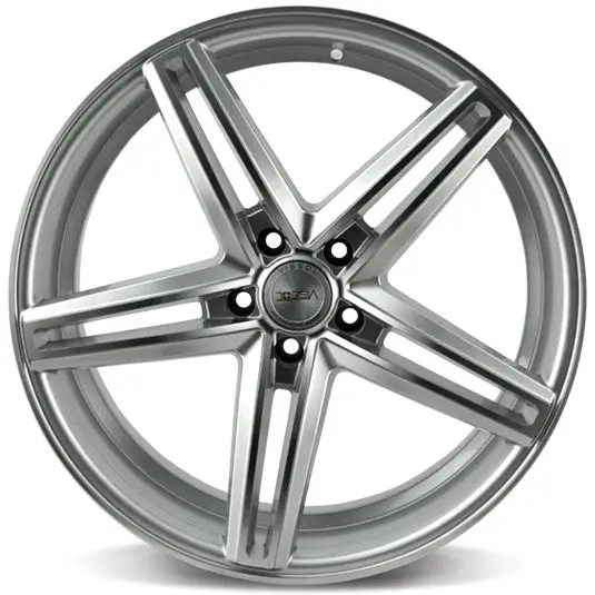 VISSOL V-015 9x20/5x114.3 ET32 D73.1 SILVER-POLISHED | Автомобили и мотоциклы