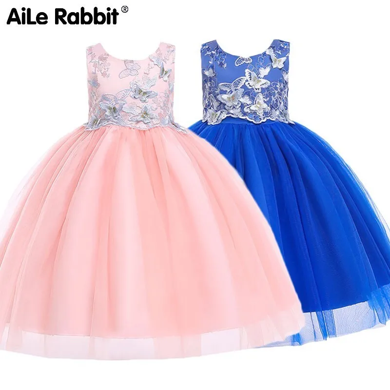 Детская одежда AiLe Rabbit белое газовое платье-пачка принцессы для девочек Disfraz 2019 | и