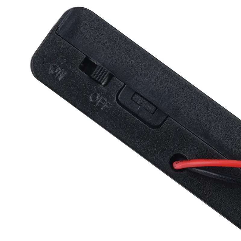 1 шт. черный корпус для батарей пластик + держатель металлической батареи коробка