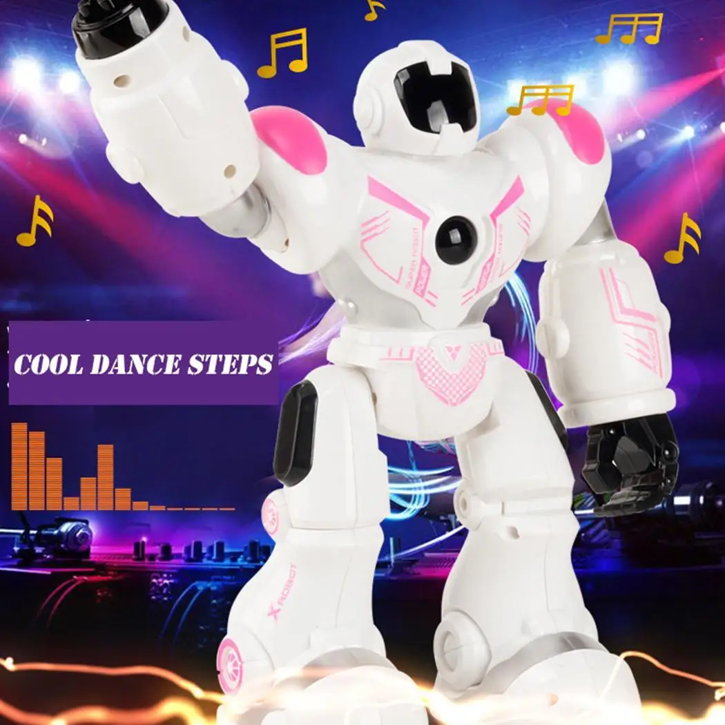 Toddler RC intelligent Robot LED Gesture Induction Dancing Kids Smart Mini size easy to wear with Toy | Игрушки и хобби