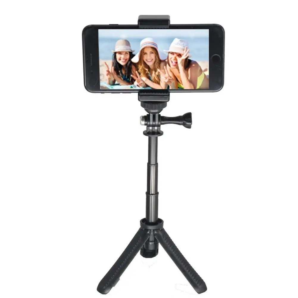 Мини Телескопический штатив для селфи ручной монопод GeekPro/GoPro HD Hero 7 6 5 4 3 + 2 1 iPhone