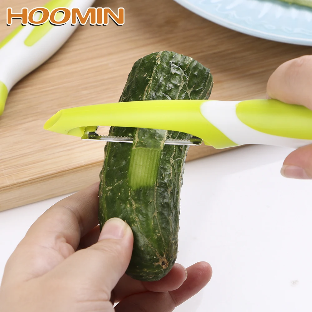 HOOMIN морковь Картофель Фрукты Shred овощная Терка нож из нержавеющей стали