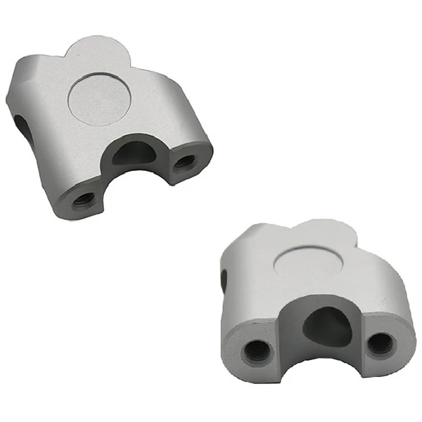 Универсальный Мотоцикл Cnc алюминиевый Руль Riser Clamp Mount Taper 2 шт. 22 мм для Triumph Honda Yamaha