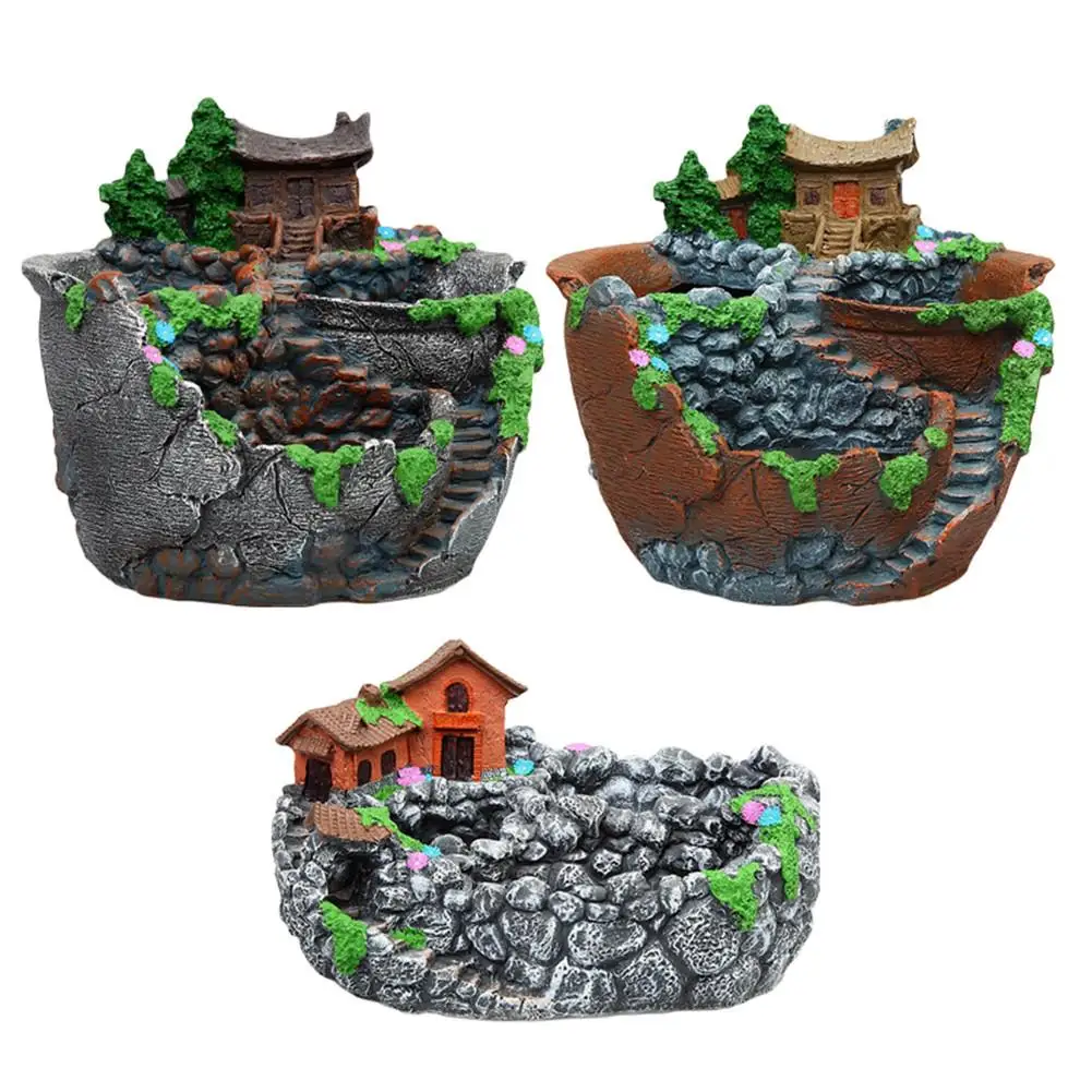 Креативные микро-технические подвесные садовые дизайнерские цветы корзины