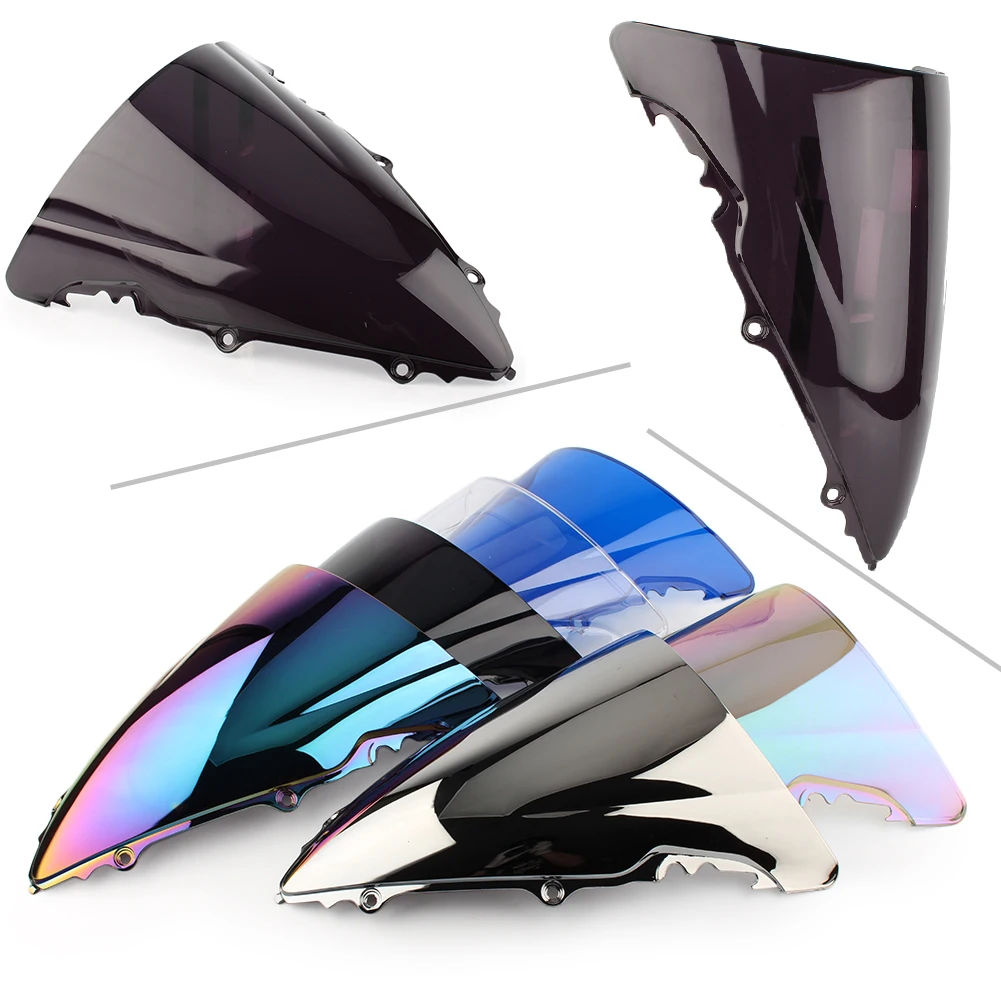 Лобовое стекло для мотоцикла Yamaha YZF R6 600 2003 2004 2005 двойной пузырь ABS пластик |