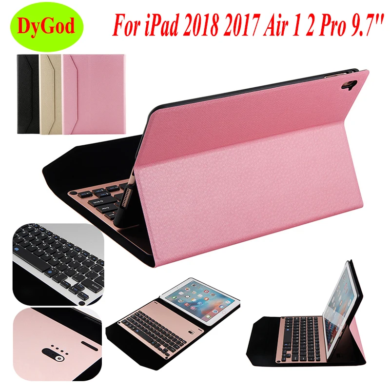 Беспроводная Bluetooth клавиатура чехол для ipad 9 7 2017 2018 Ультратонкий алюминиевый