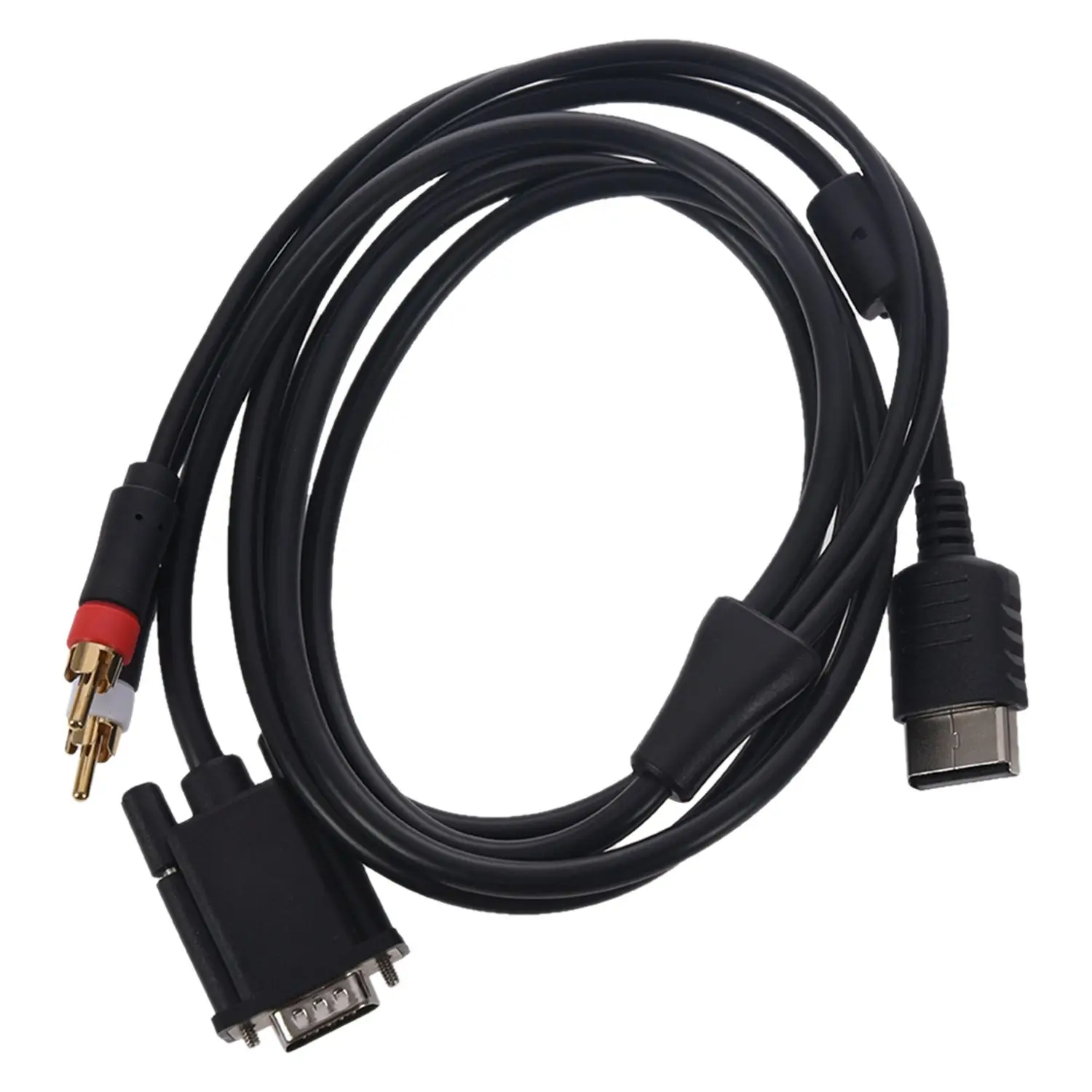 MOOL VGA Высокое разрешение кабель RCA Звуковой адаптер HD коробка PAL NTSC для SEGA