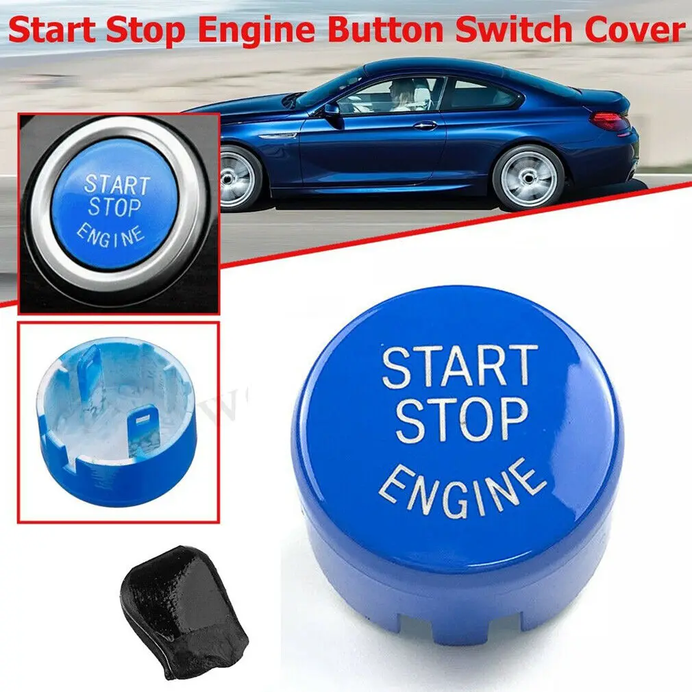 Наклейка для кнопки включения и остановки двигателя BMW 3 5 Series F20 F21 F30 F26 F15|Лепнина