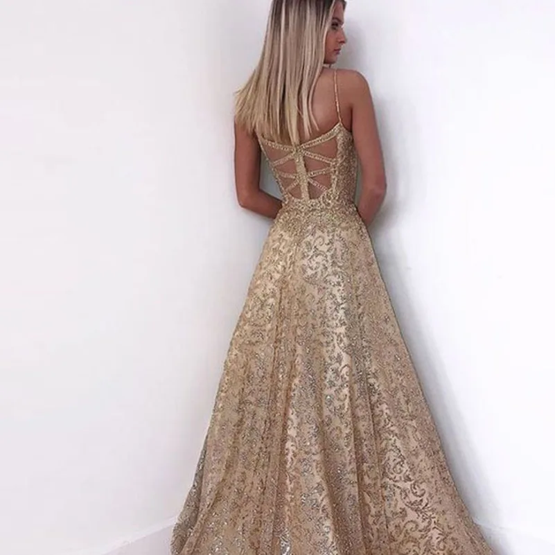 Летнее Золотое блестящее платье женское vestidos женская одежда kleider элегантные