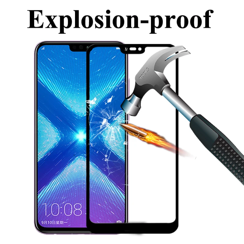 Закаленное стекло 9H для Huawei Honor 9 10 Lite 4a 8x 6x Pro Max P20 P30 LITE MATE 20 Tremp Защитное
