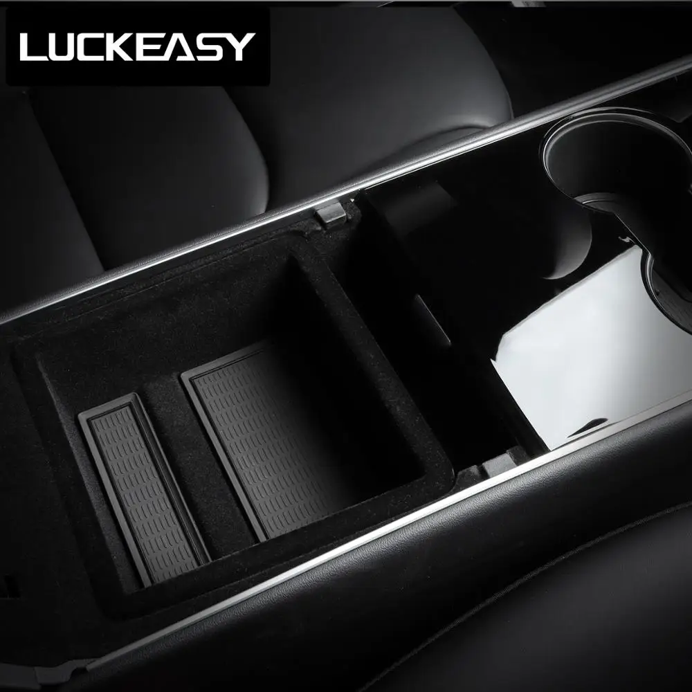 Автомобильный коврик LUCKEASY для салона Tesla Model 3 модель Y нескользящая дверная