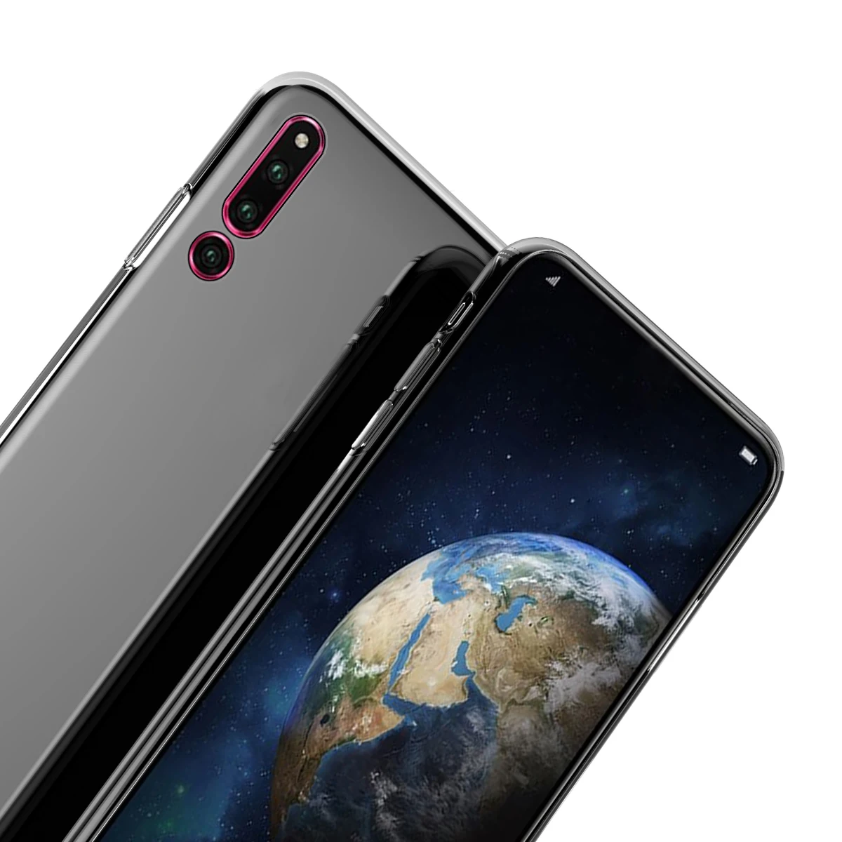 Для Huawei Honor Magic 2 силиконовый прозрачный Ударопрочный Мягкий чехол из ТПУ для 8X 8C |