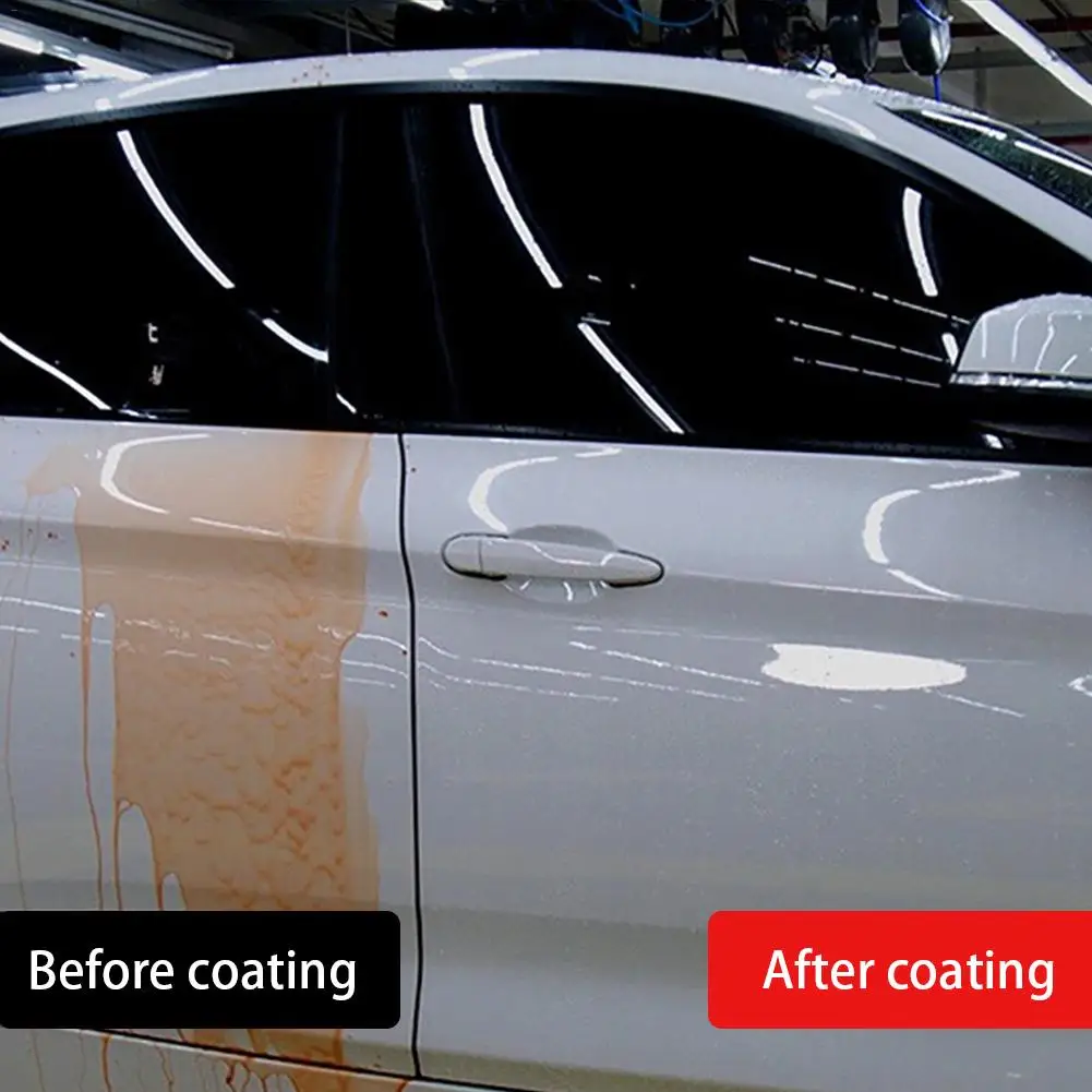 Жидкое керамическое покрытие для автомобиля стекол с гидрофобным покрытием