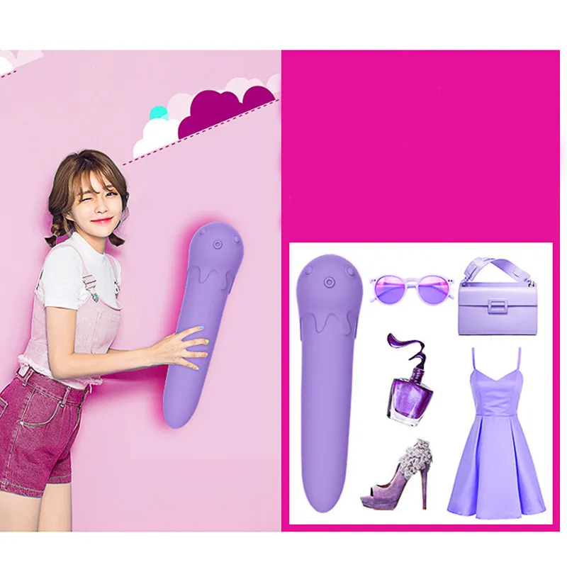 Женский Вибратор фаллоимитатор вагинальный Массажер точки G Стимуляция клитора