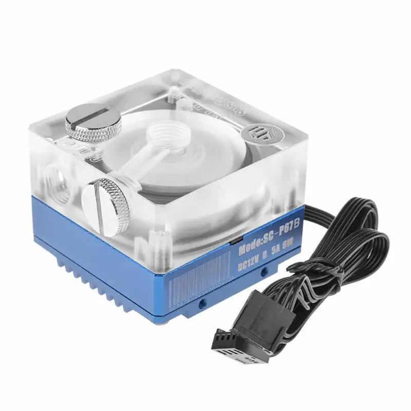 SC P67B DC12V RGB с водяным охлаждением радиатора Тихая водяной насос циркуляционный