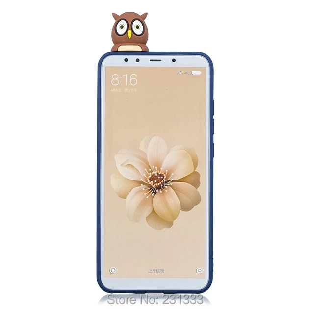 Мягкий чехол из ТПУ с объемным рисунком совы для Samsung Galaxy A9 2018 J4 J6 PLUS NOTE 9 S10 LITE Iphone XR