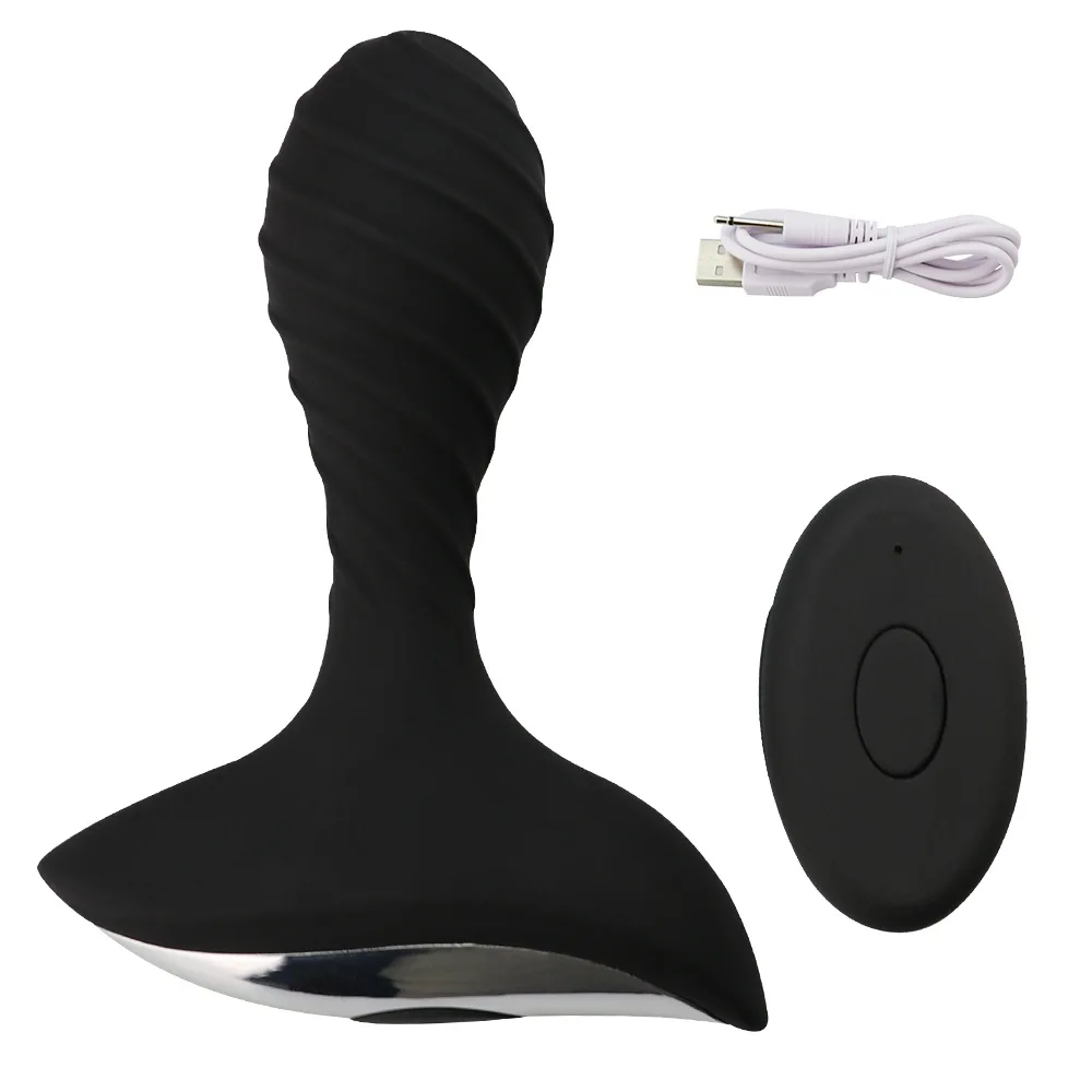 New Butt Plug Vibrator Sex Toys for Women Anal Massager Rotation Products Clitoris Stimulation Adult | Красота и здоровье