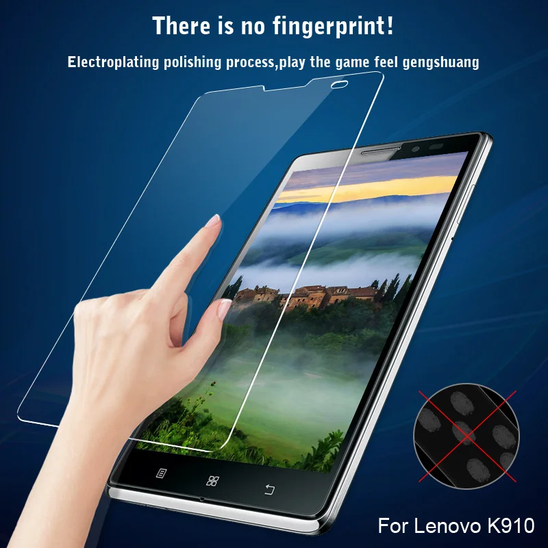 Закаленное стекло для Lenovo K6 K910 K920 Передняя пленка Защитное P1 закаленное телефона