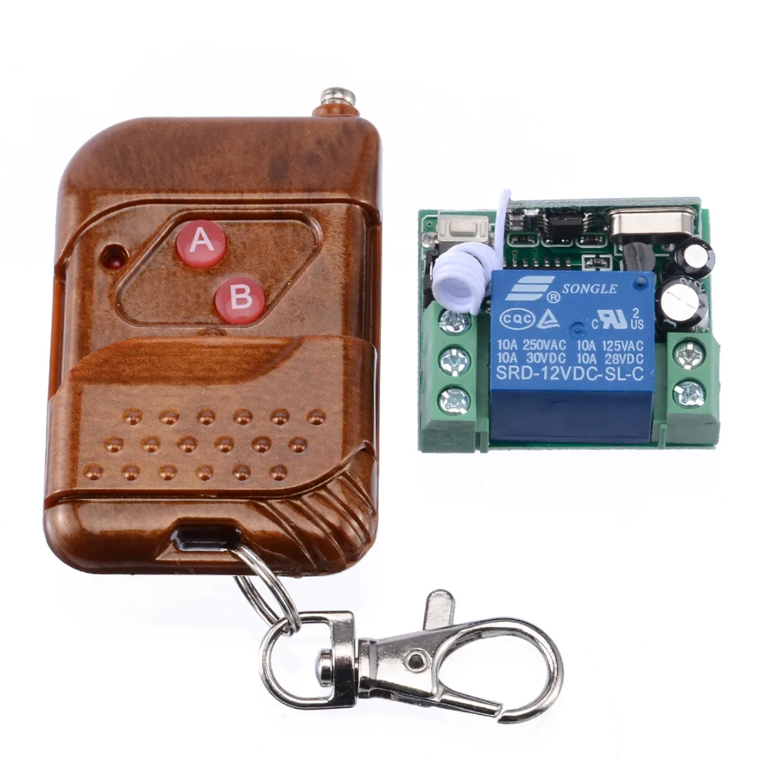 Беспроводной релейный переключатель с дистанционным управлением 12 В