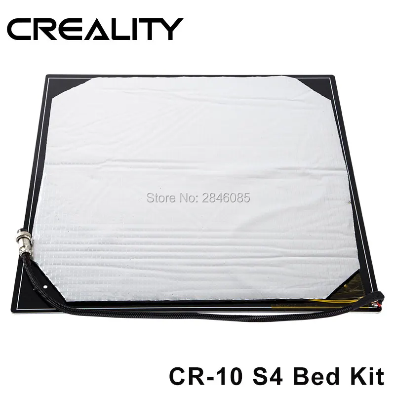 Доставка DHL/Fedex Creality 3D с подогревом Станина для CREALITY CR 10/CR 10S/S4 Размеры 300/400 кабель